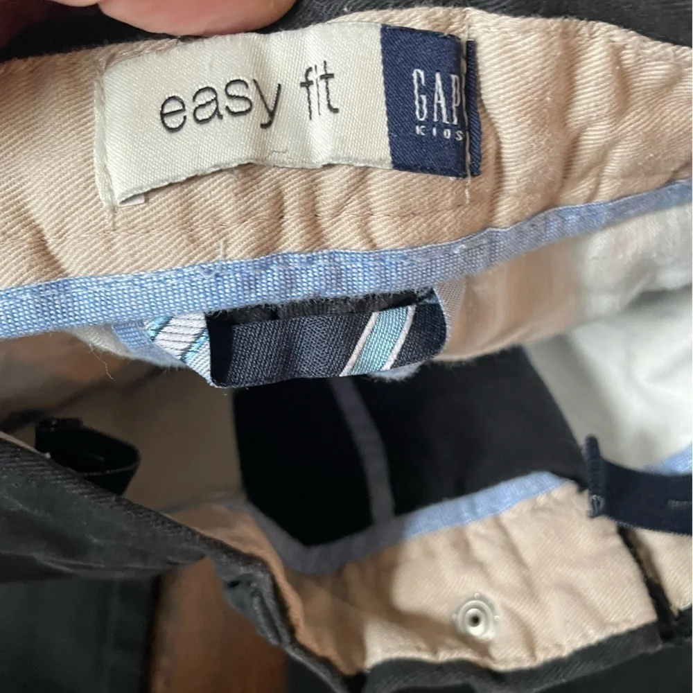 Gap easy fit blue khakis